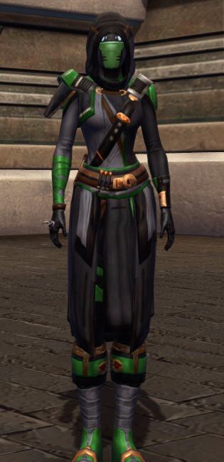 Quick Thinker Armor Set Outfit from Star Wars: The Old Republic.