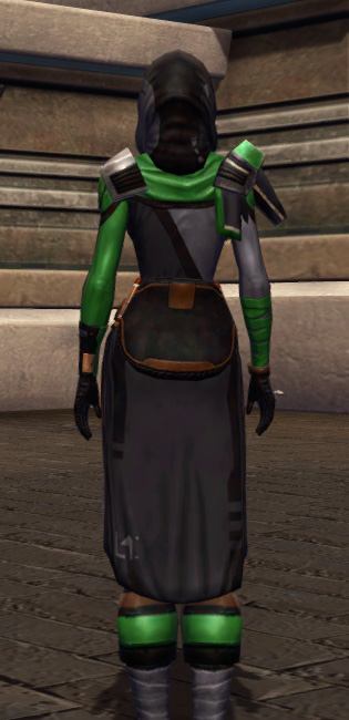 Quick Thinker Armor Set player-view from Star Wars: The Old Republic.