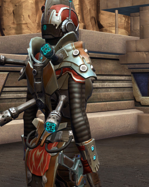 Rakata Boltblaster (Imperial Armor Set Back from Star Wars: The Old Republic.