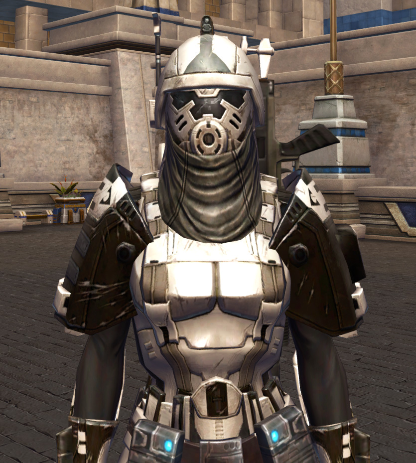 Rakata Boltblaster (Republic) Armor Set from Star Wars: The Old Republic.