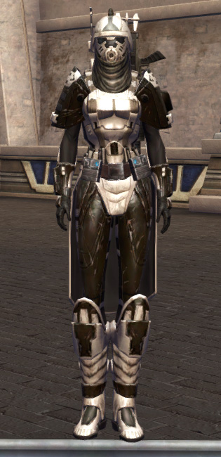 Rakata Boltblaster (Republic) Armor Set Outfit from Star Wars: The Old Republic.