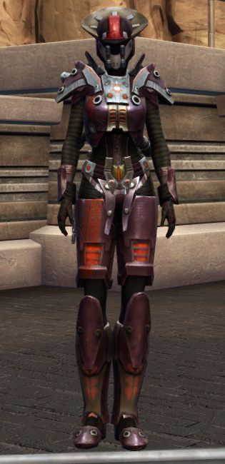 Rakata Demolisher (Imperial) Armor Set Outfit from Star Wars: The Old Republic.
