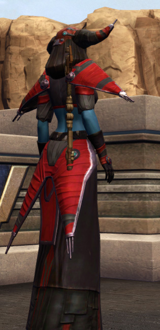 Rakata Duelist (Imperial) Armor Set player-view from Star Wars: The Old Republic.