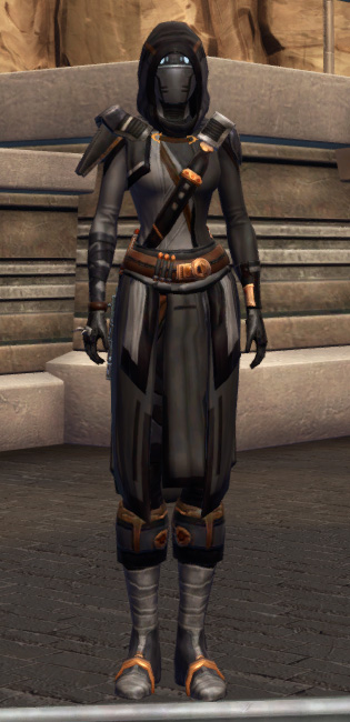 Rakata Mender (Imperial) Armor Set Outfit from Star Wars: The Old Republic.