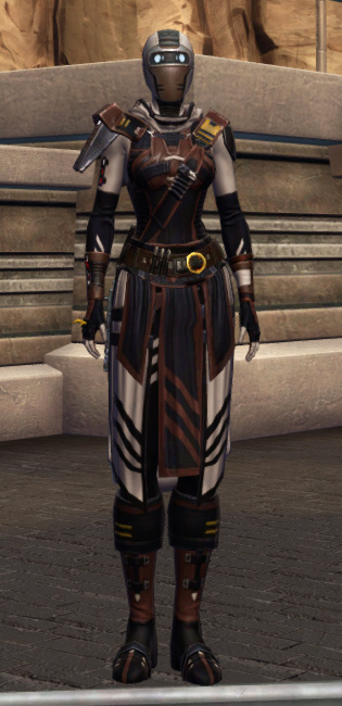 Rakata Targeter (Imperial) Armor Set Outfit from Star Wars: The Old Republic.