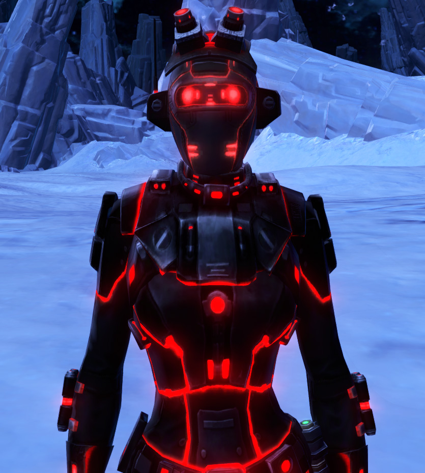 Red Scalene Armor Set from Star Wars: The Old Republic.