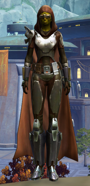 Reinforced Phobium Armor Set Outfit from Star Wars: The Old Republic.
