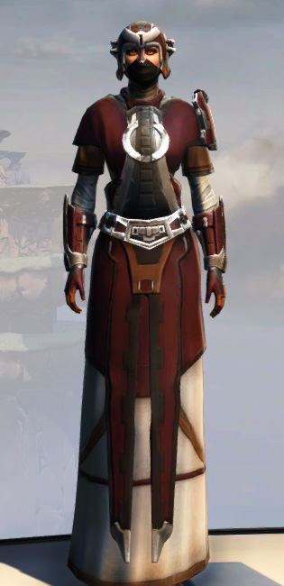 Remnant Arkanian Consular Armor Set Outfit from Star Wars: The Old Republic.