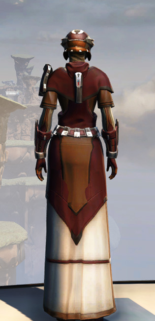 Remnant Arkanian Consular Armor Set player-view from Star Wars: The Old Republic.