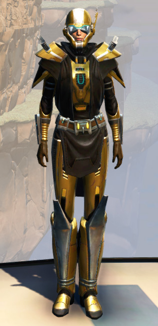 Remnant Arkanian Knight Armor Set Outfit from Star Wars: The Old Republic.