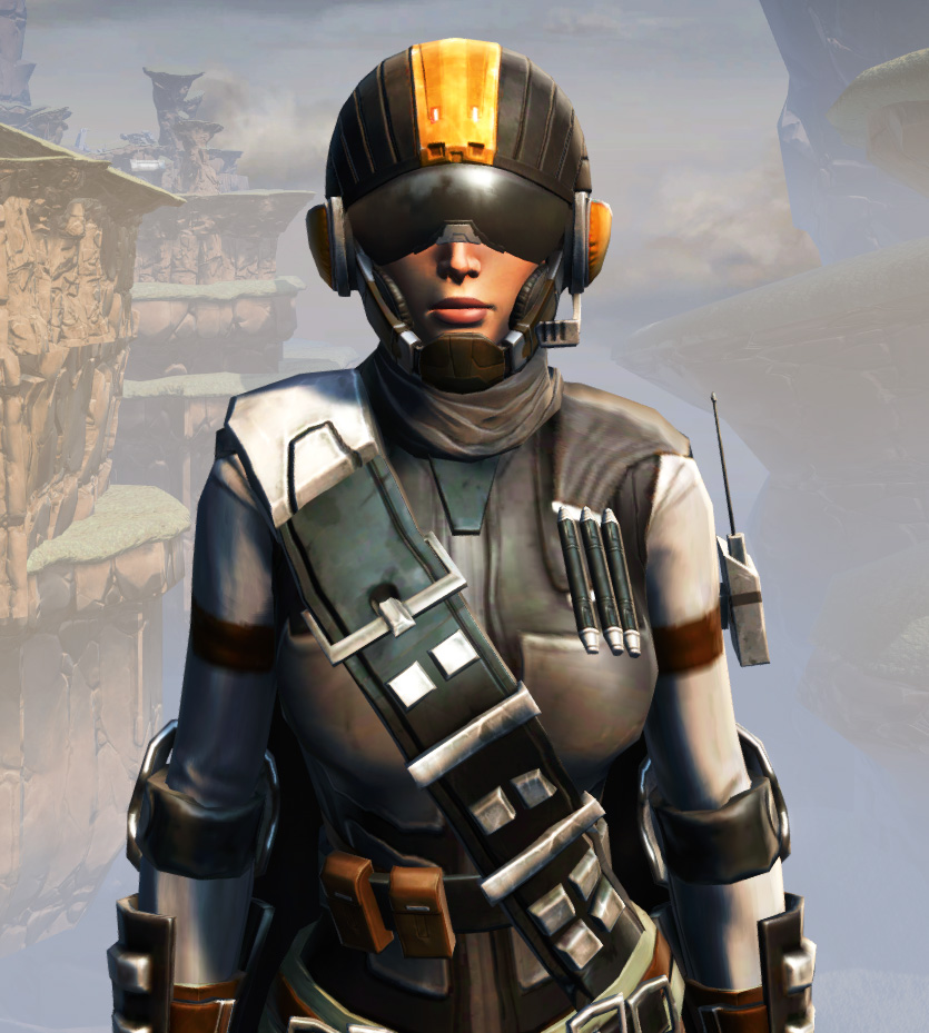 Remnant Arkanian Smuggler Armor Set from Star Wars: The Old Republic.