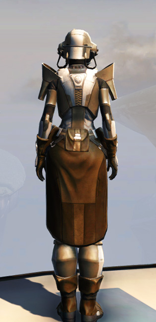 Remnant Arkanian Trooper Armor Set player-view from Star Wars: The Old Republic.