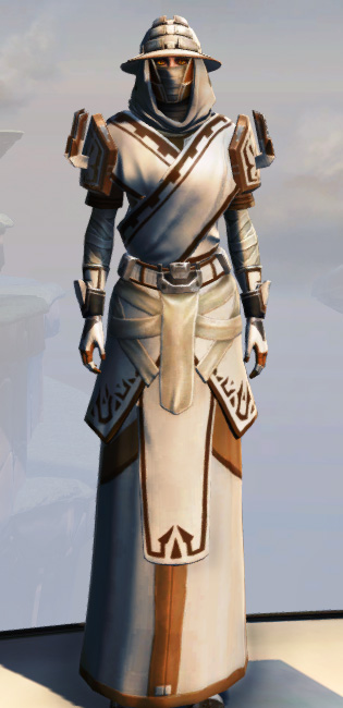Remnant Resurrected Consular Armor Set Outfit from Star Wars: The Old Republic.