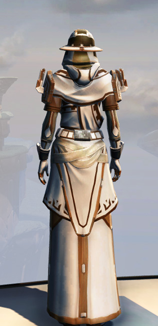Remnant Resurrected Consular Armor Set player-view from Star Wars: The Old Republic.