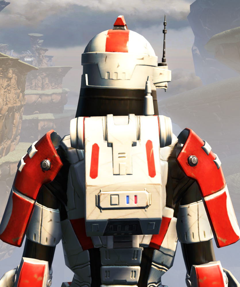 Remnant Resurrected Trooper Armor Set detailed back view from Star Wars: The Old Republic.