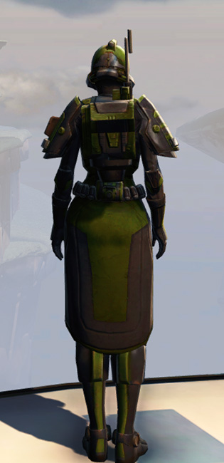 Remnant Yavin Trooper Armor Set player-view from Star Wars: The Old Republic.