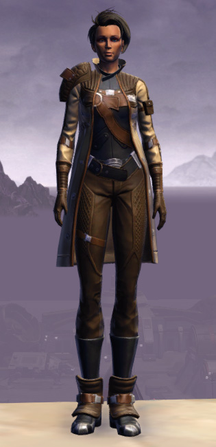 Renowned Duelist Armor Set Outfit from Star Wars: The Old Republic.