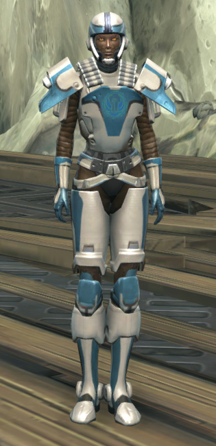 Republic Huttball Away Uniform Armor Set Outfit from Star Wars: The Old Republic.