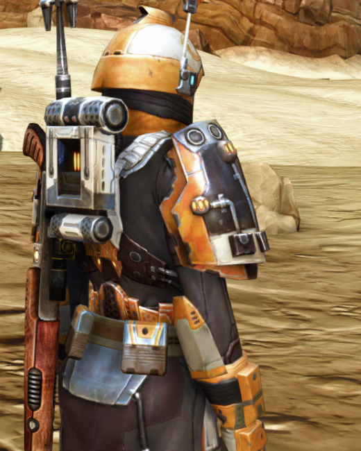 Republic Containment Officer Armor Set Back from Star Wars: The Old Republic.