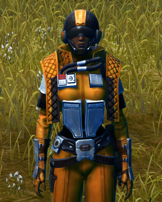 Republic Squadron Commander Pilot Armor Set Preview from Star Wars: The Old Republic. - PREVIEW Republic Squadron Commander Pilot Armor Set Preview from Star Wars: The Old Republic.