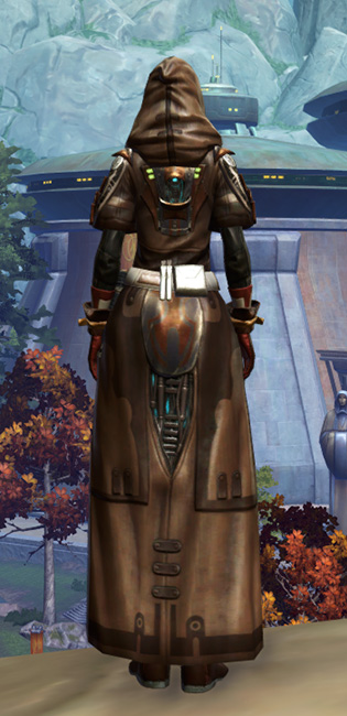 Resilient Polyplast Armor Set player-view from Star Wars: The Old Republic.