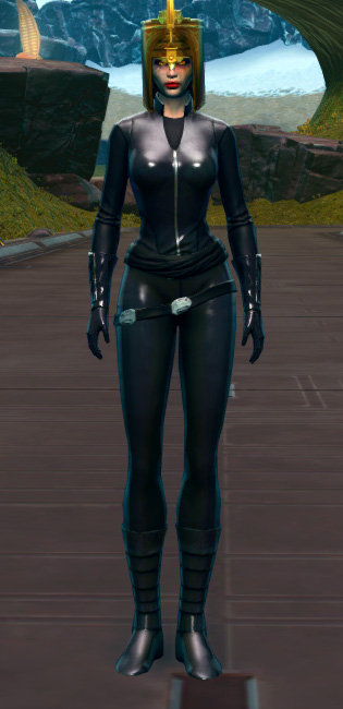 Resplendent Crown of Avarice Armor Set Outfit from Star Wars: The Old Republic.