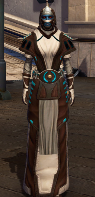 Revitalized Mystic Armor Set Outfit from Star Wars: The Old Republic.