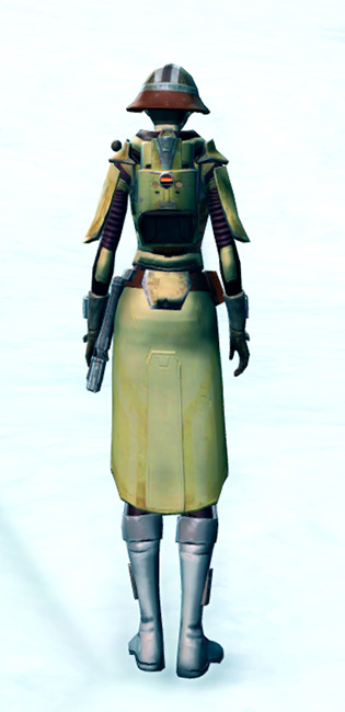 Rim Runner Armor Set player-view from Star Wars: The Old Republic.