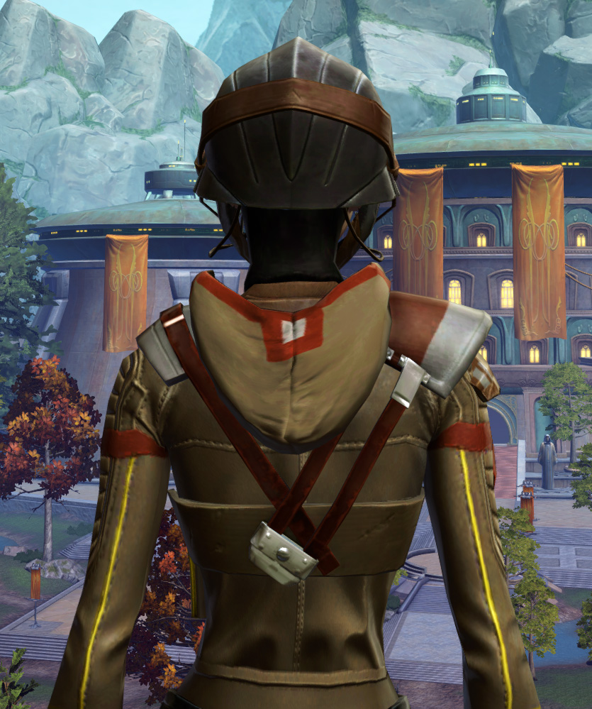 Romex Aegis Armor Set detailed back view from Star Wars: The Old Republic.