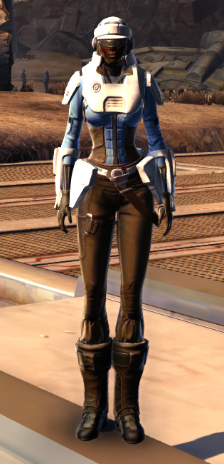 Rugged Infantry Armor Set Outfit from Star Wars: The Old Republic.