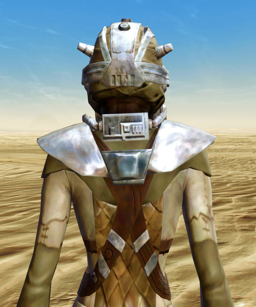 Sand People Armor Set detailed back view from Star Wars: The Old Republic.