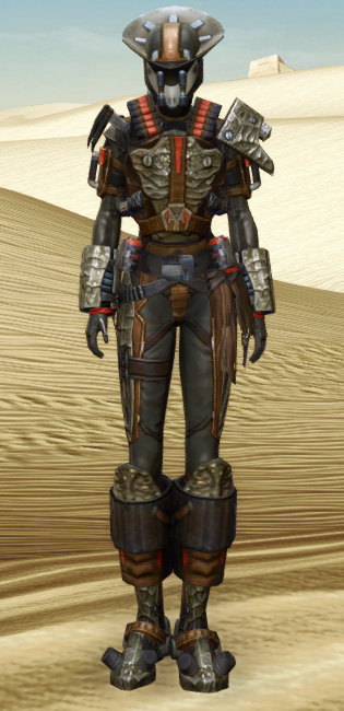 Savage Hunter Armor Set Outfit from Star Wars: The Old Republic.