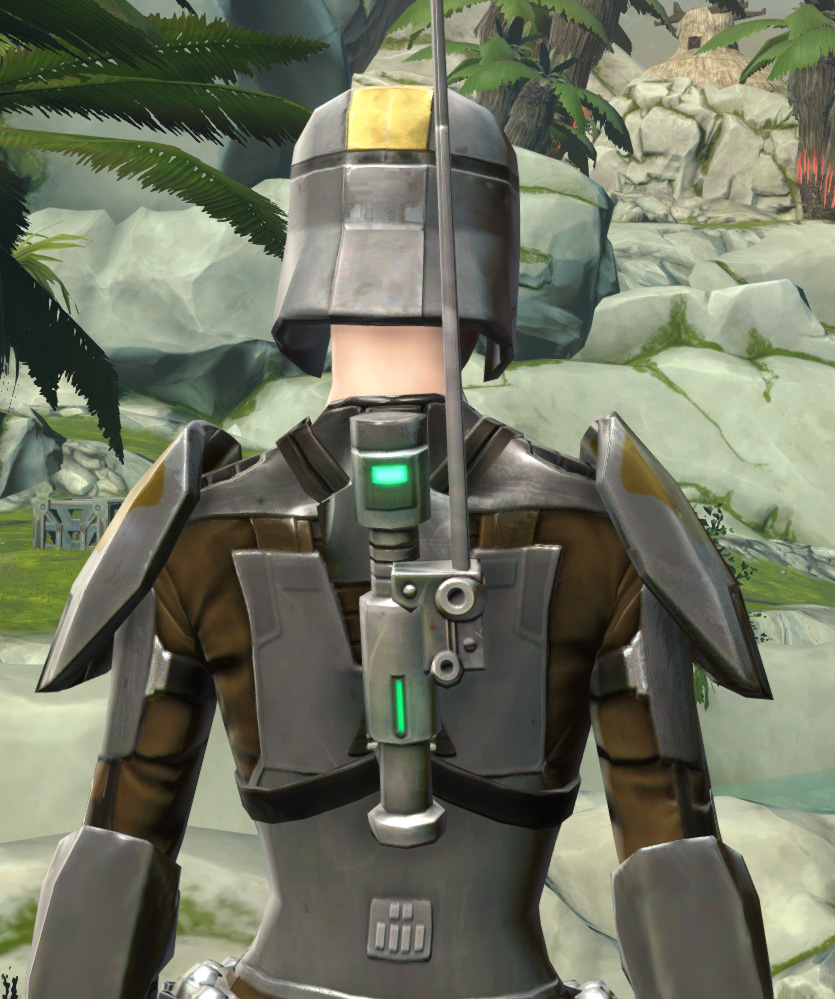 Scout Trooper Armor Set detailed back view from Star Wars: The Old Republic.