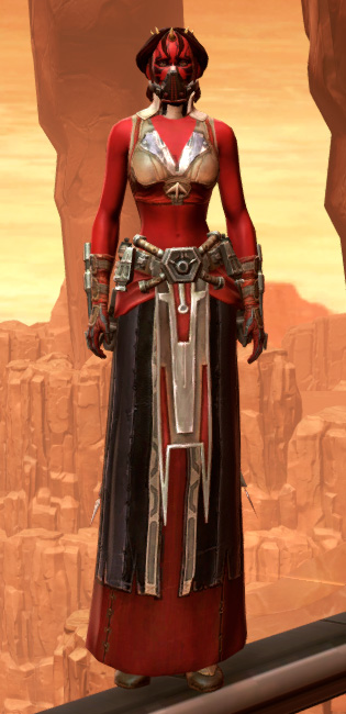 Septsilk Aegis Armor Set Outfit from Star Wars: The Old Republic.
