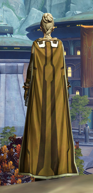 Septsilk Aegis Armor Set player-view from Star Wars: The Old Republic.