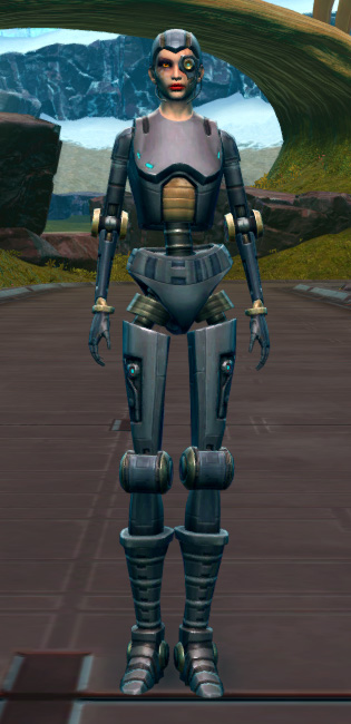 Series 212 Cybernetic Armor Set Outfit from Star Wars: The Old Republic.