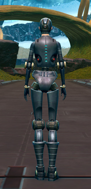 Series 212 Cybernetic Armor Set player-view from Star Wars: The Old Republic.