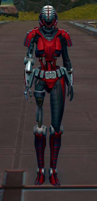 Series 505 Cybernetic Armor Set Outfit from Star Wars: The Old Republic.
