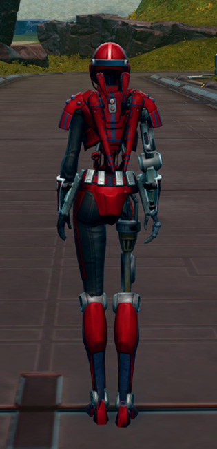 Series 505 Cybernetic Armor Set player-view from Star Wars: The Old Republic.