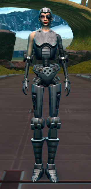 Series 614 Cybernetic Armor Set Outfit from Star Wars: The Old Republic.