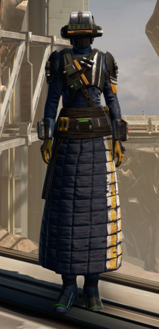 Shadow Enforcer Armor Set Outfit from Star Wars: The Old Republic.