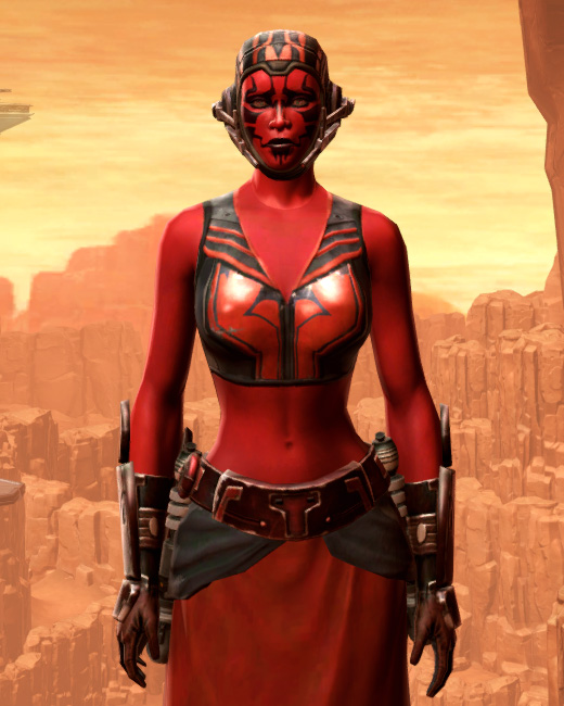 Sith Combatant Armor Set Preview from Star Wars: The Old Republic.