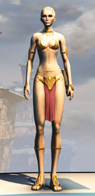 Slave Girl Armor Set Outfit from Star Wars: The Old Republic.