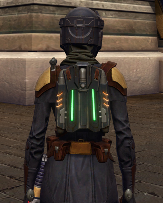 Space Guardian Armor Set Back from Star Wars: The Old Republic.