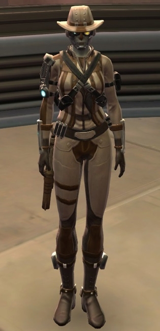 Star Forager Armor Set Outfit from Star Wars: The Old Republic.