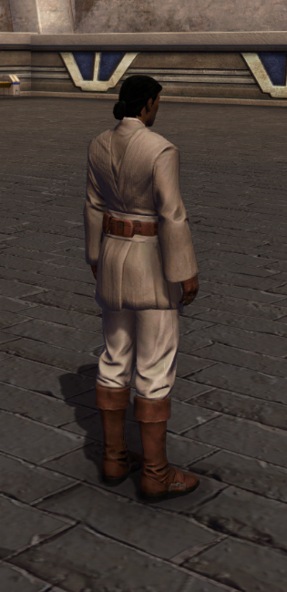 Steadfast Master Armor Set player-view from Star Wars: The Old Republic.
