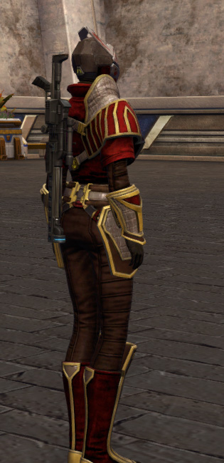 Supreme Decurion Armor Set player-view from Star Wars: The Old Republic.