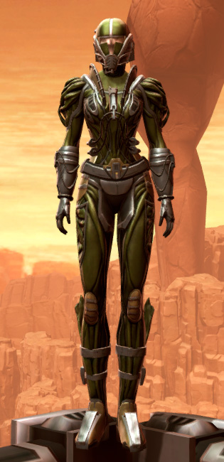Synthetic Bio-Fiber Armor Set Outfit from Star Wars: The Old Republic.
