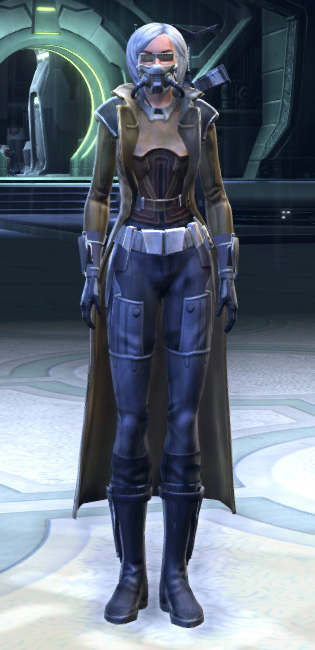 Tarisian Agent Armor Set Outfit from Star Wars: The Old Republic.