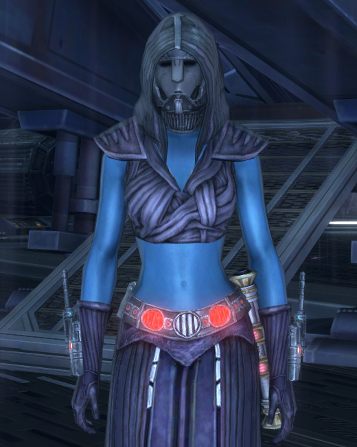 Tarisian Inquisitor Armor Set Preview from Star Wars: The Old Republic.